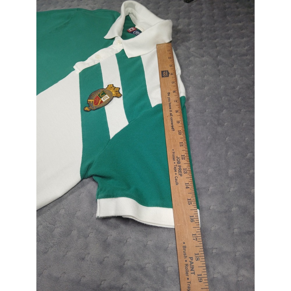 Chaps Polo Crest. Colorblock Crest. Rugby. Preppy. - Picture 4 of 5